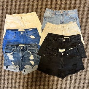 PacSun Jean Shorts Bundle